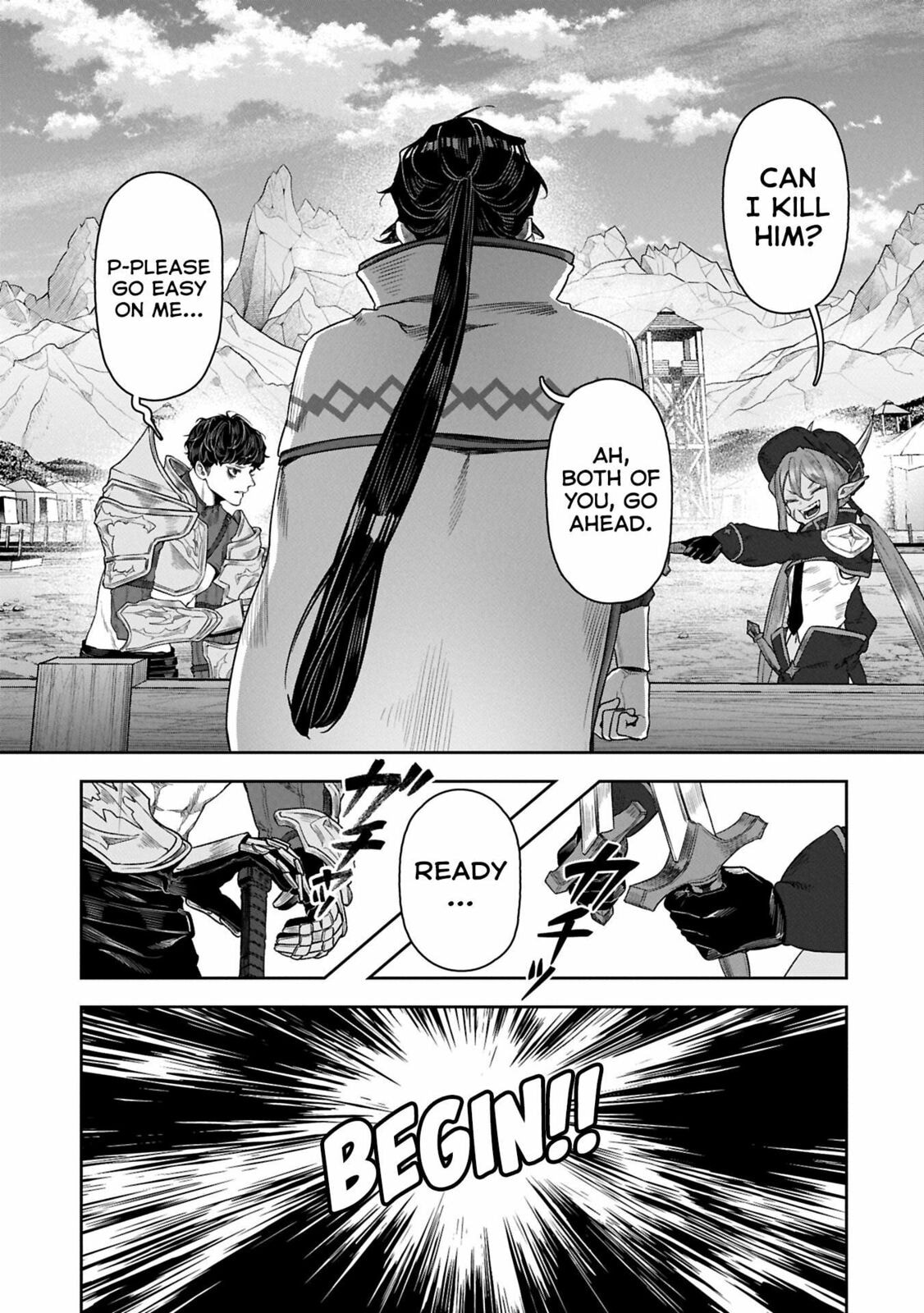 Kuni ni Saikyo no Barrier wo Hattara Heiwa ni Narisugite Tsuiho Saremashita. Ore no Mahou ga Yaba Sugite, Bijo to Mazoku ni Kakomarete Nanda ga!? Chapter 10 page 22 - 