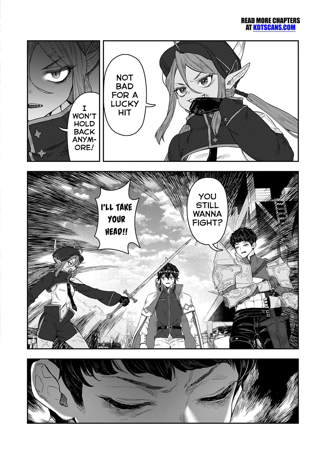 Kuni ni Saikyo no Barrier wo Hattara Heiwa ni Narisugite Tsuiho Saremashita. Ore no Mahou ga Yaba Sugite, Bijo to Mazoku ni Kakomarete Nanda ga!? Chapter 11.1 page 2 - 