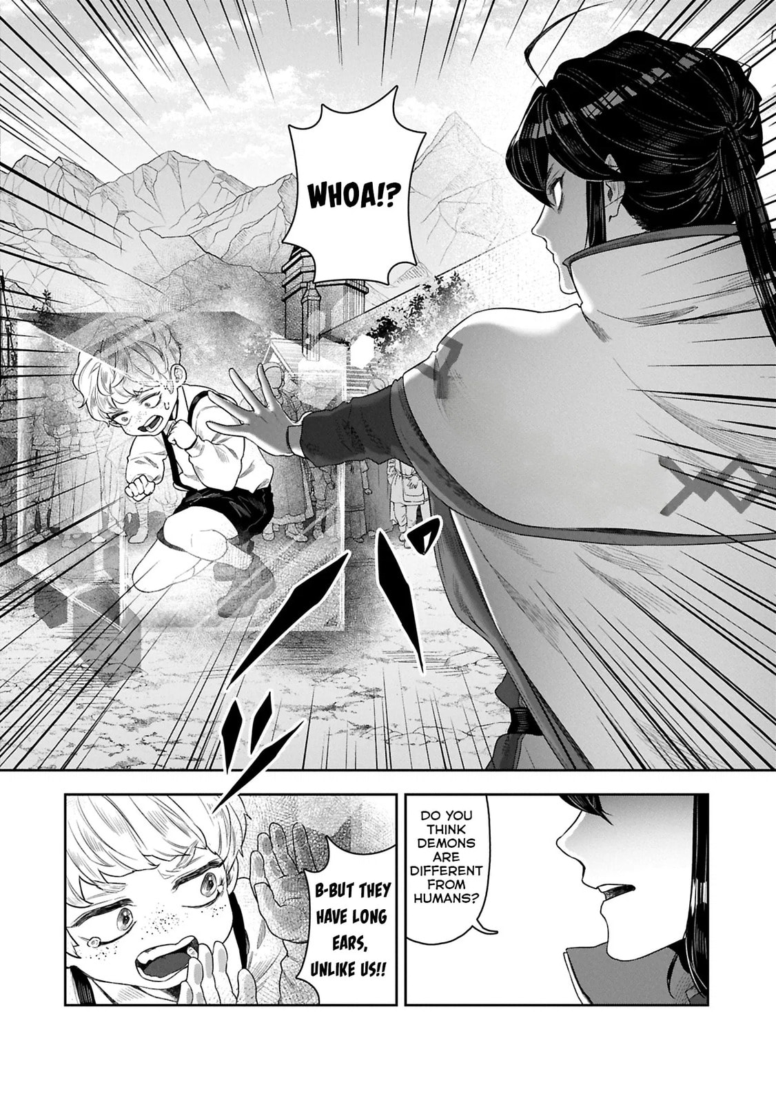 Kuni ni Saikyo no Barrier wo Hattara Heiwa ni Narisugite Tsuiho Saremashita. Ore no Mahou ga Yaba Sugite, Bijo to Mazoku ni Kakomarete Nanda ga!? Chapter 11.2 page 2 - 