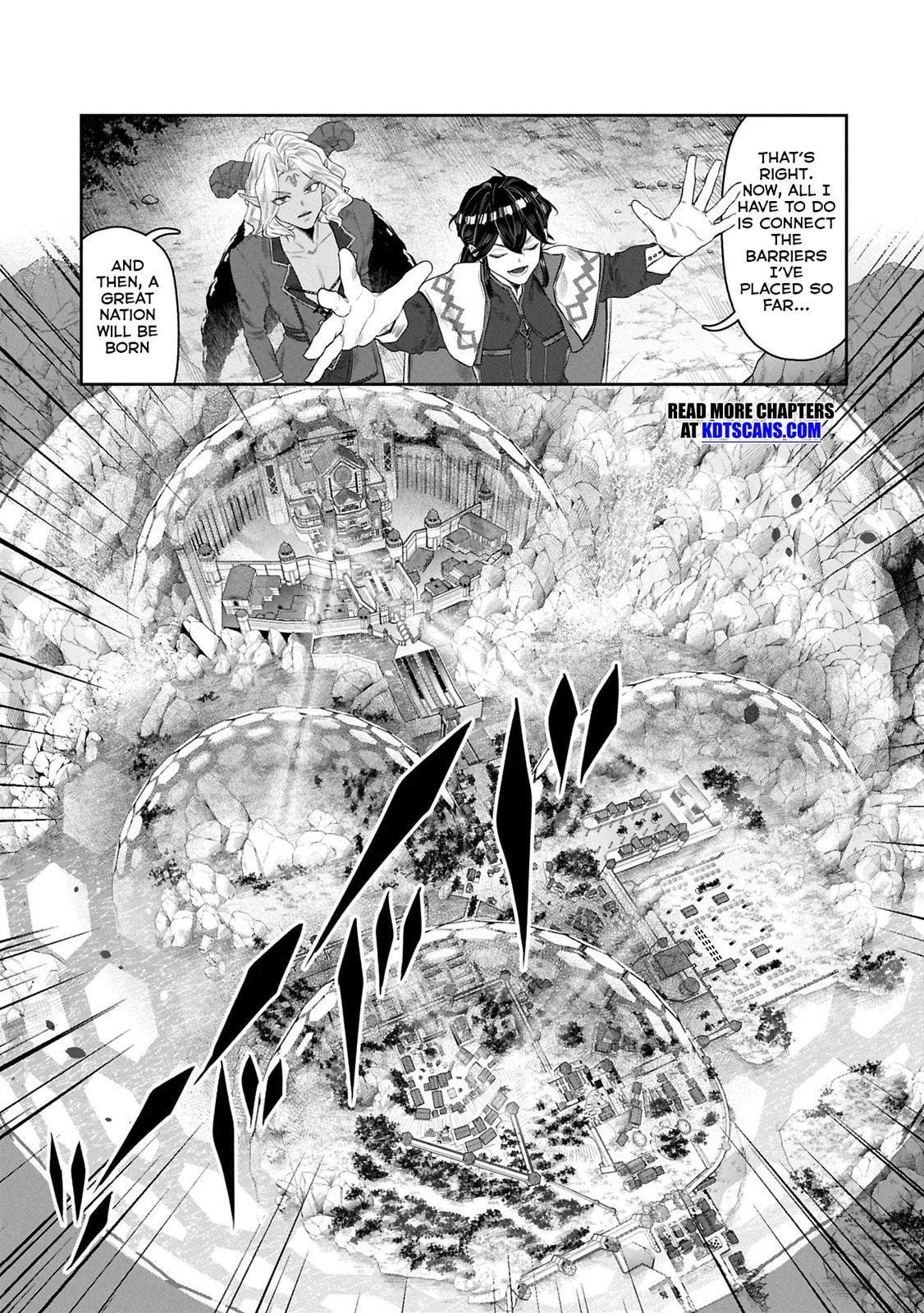 Kuni ni Saikyo no Barrier wo Hattara Heiwa ni Narisugite Tsuiho Saremashita. Ore no Mahou ga Yaba Sugite, Bijo to Mazoku ni Kakomarete Nanda ga!? Chapter 11.2 page 7 - 
