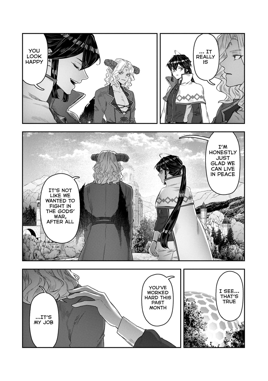 Kuni ni Saikyo no Barrier wo Hattara Heiwa ni Narisugite Tsuiho Saremashita. Ore no Mahou ga Yaba Sugite, Bijo to Mazoku ni Kakomarete Nanda ga!? Chapter 11.2 page 9 - 