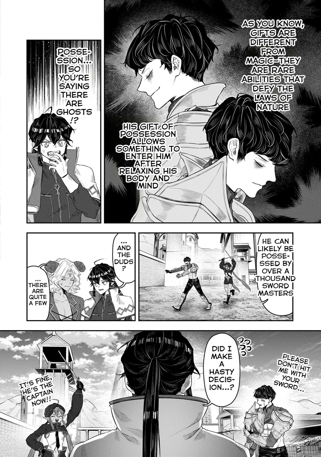 Kuni ni Saikyo no Barrier wo Hattara Heiwa ni Narisugite Tsuiho Saremashita. Ore no Mahou ga Yaba Sugite, Bijo to Mazoku ni Kakomarete Nanda ga!? Chapter 11 page 14 - 