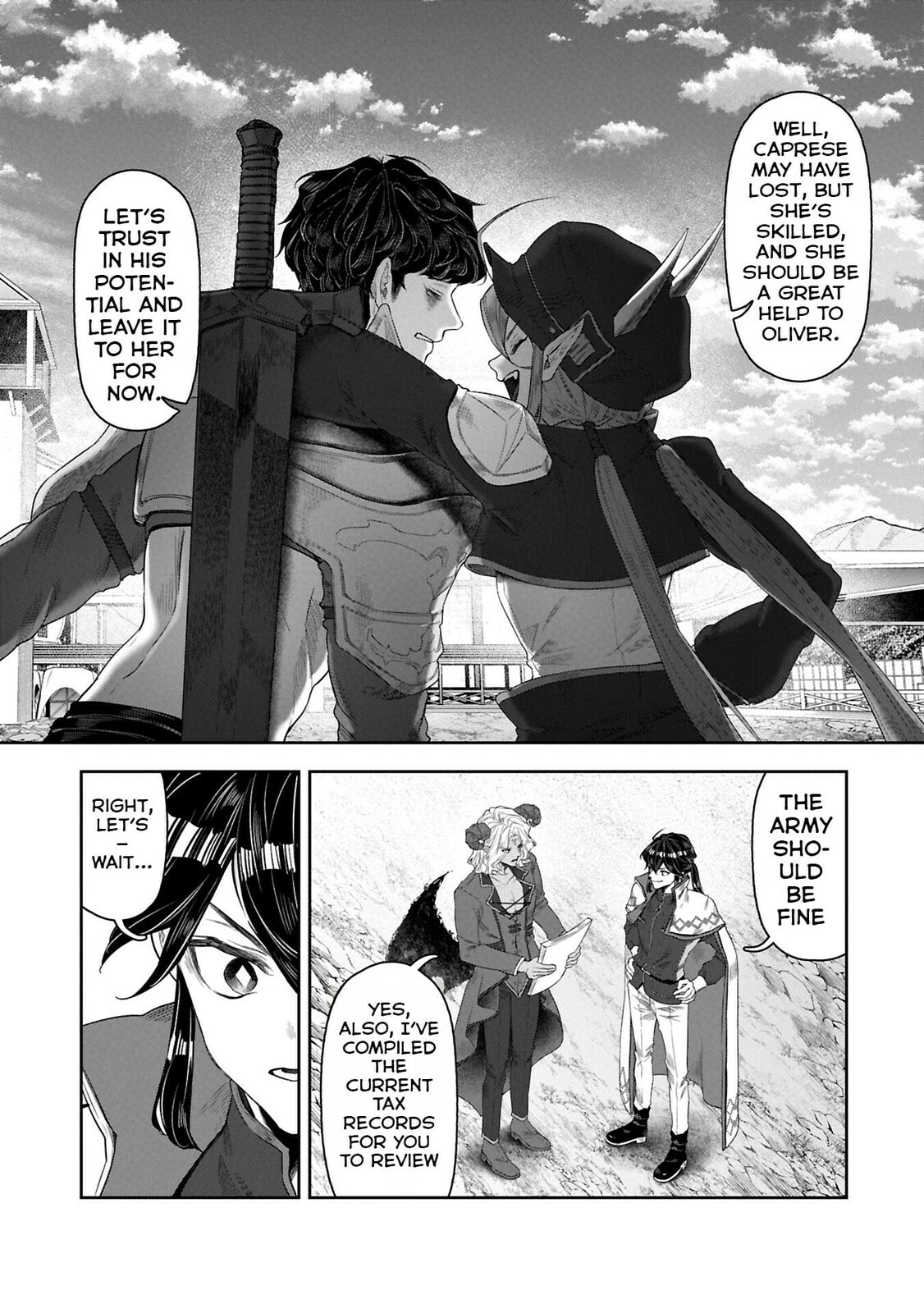 Kuni ni Saikyo no Barrier wo Hattara Heiwa ni Narisugite Tsuiho Saremashita. Ore no Mahou ga Yaba Sugite, Bijo to Mazoku ni Kakomarete Nanda ga!? Chapter 11 page 15 - 