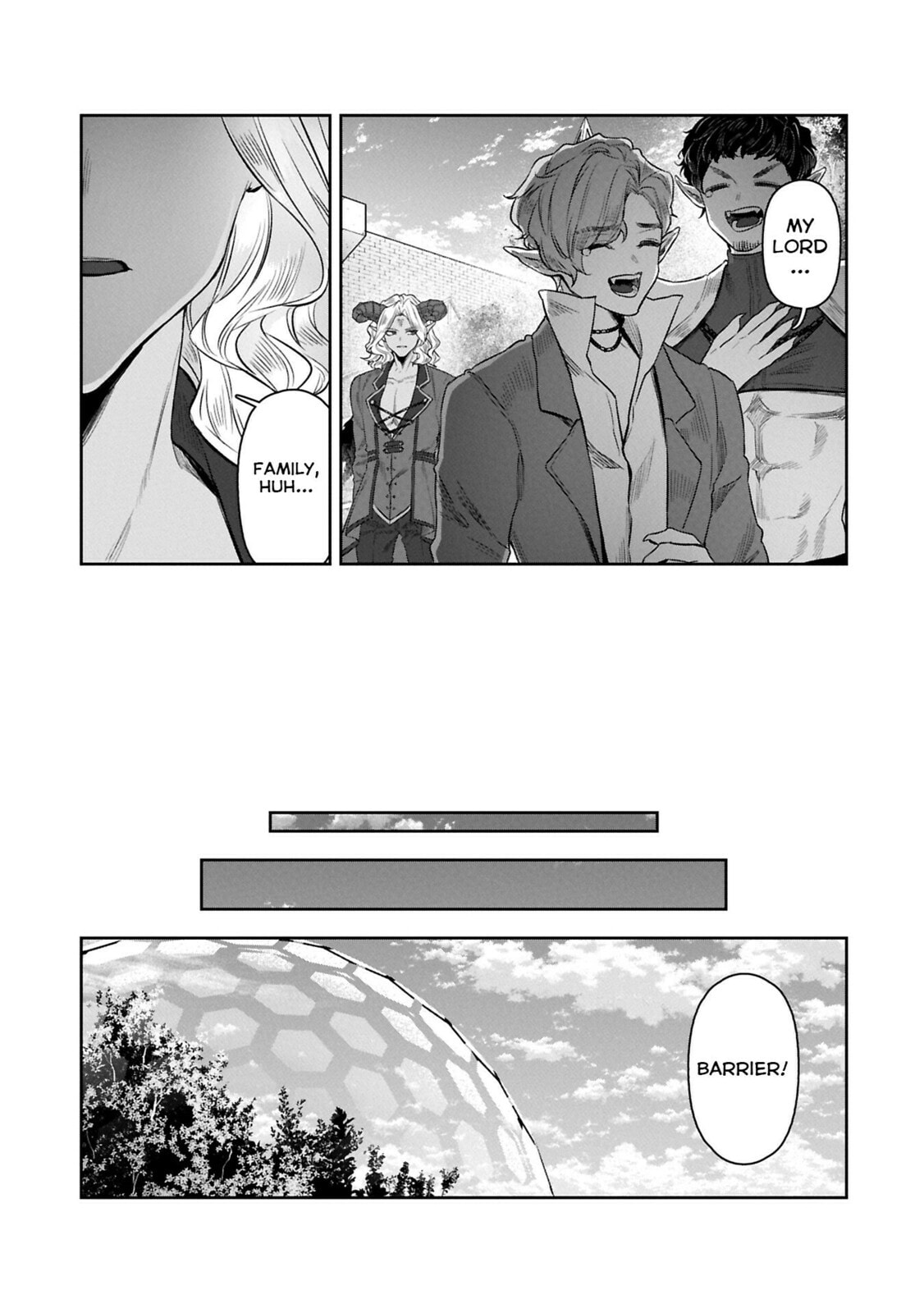 Kuni ni Saikyo no Barrier wo Hattara Heiwa ni Narisugite Tsuiho Saremashita. Ore no Mahou ga Yaba Sugite, Bijo to Mazoku ni Kakomarete Nanda ga!? Chapter 11 page 25 - 
