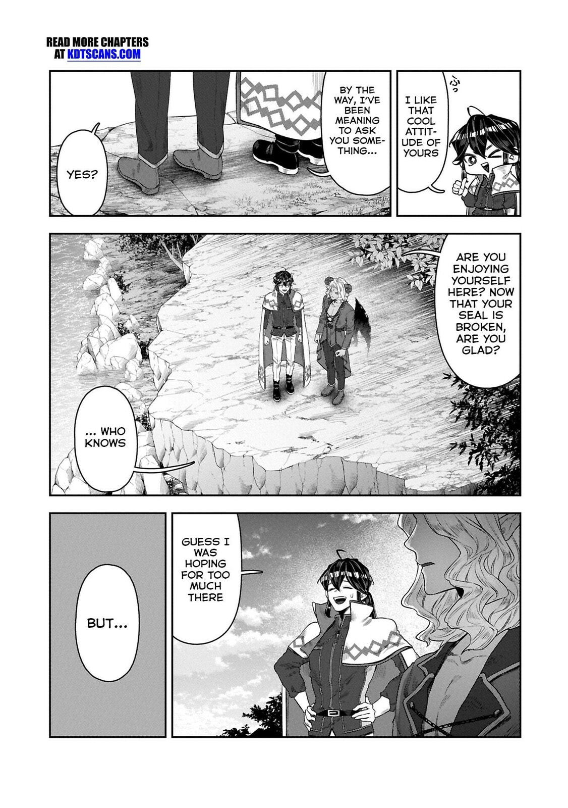 Kuni ni Saikyo no Barrier wo Hattara Heiwa ni Narisugite Tsuiho Saremashita. Ore no Mahou ga Yaba Sugite, Bijo to Mazoku ni Kakomarete Nanda ga!? Chapter 11 page 30 - 