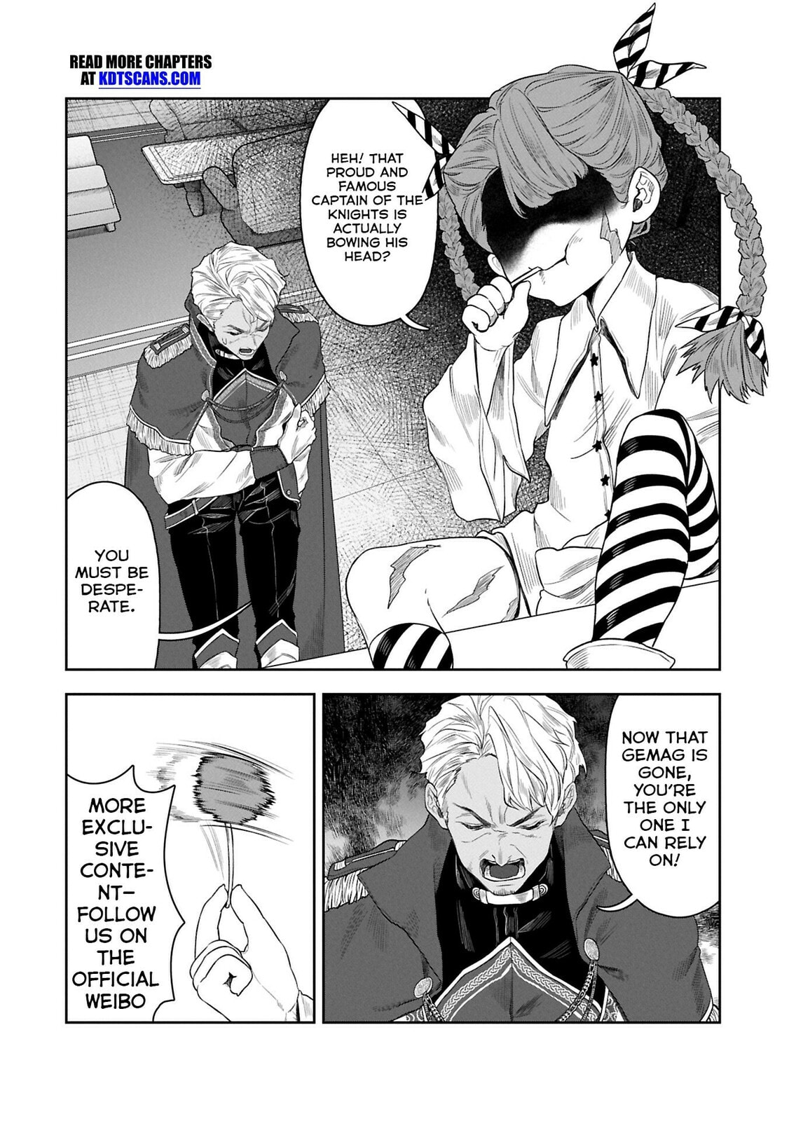 Kuni ni Saikyo no Barrier wo Hattara Heiwa ni Narisugite Tsuiho Saremashita. Ore no Mahou ga Yaba Sugite, Bijo to Mazoku ni Kakomarete Nanda ga!? Chapter 11 page 33 - 