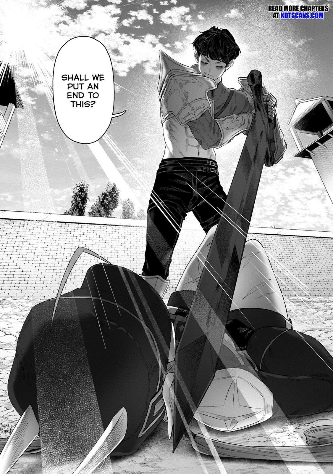 Kuni ni Saikyo no Barrier wo Hattara Heiwa ni Narisugite Tsuiho Saremashita. Ore no Mahou ga Yaba Sugite, Bijo to Mazoku ni Kakomarete Nanda ga!? Chapter 11 page 10 - 