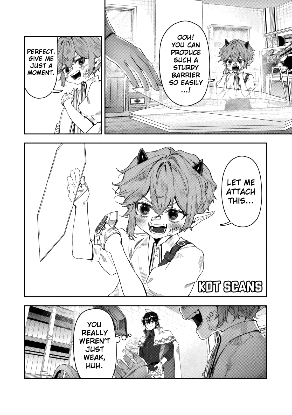 Kuni ni Saikyo no Barrier wo Hattara Heiwa ni Narisugite Tsuiho Saremashita. Ore no Mahou ga Yaba Sugite, Bijo to Mazoku ni Kakomarete Nanda ga!? Chapter 12 page 21 - 