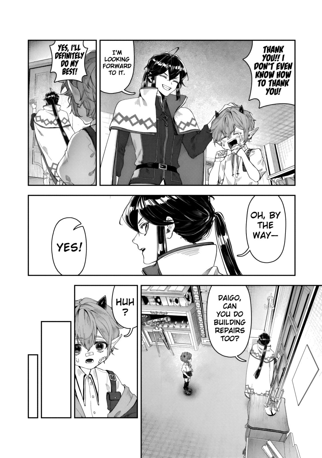 Kuni ni Saikyo no Barrier wo Hattara Heiwa ni Narisugite Tsuiho Saremashita. Ore no Mahou ga Yaba Sugite, Bijo to Mazoku ni Kakomarete Nanda ga!? Chapter 12 page 24 - 