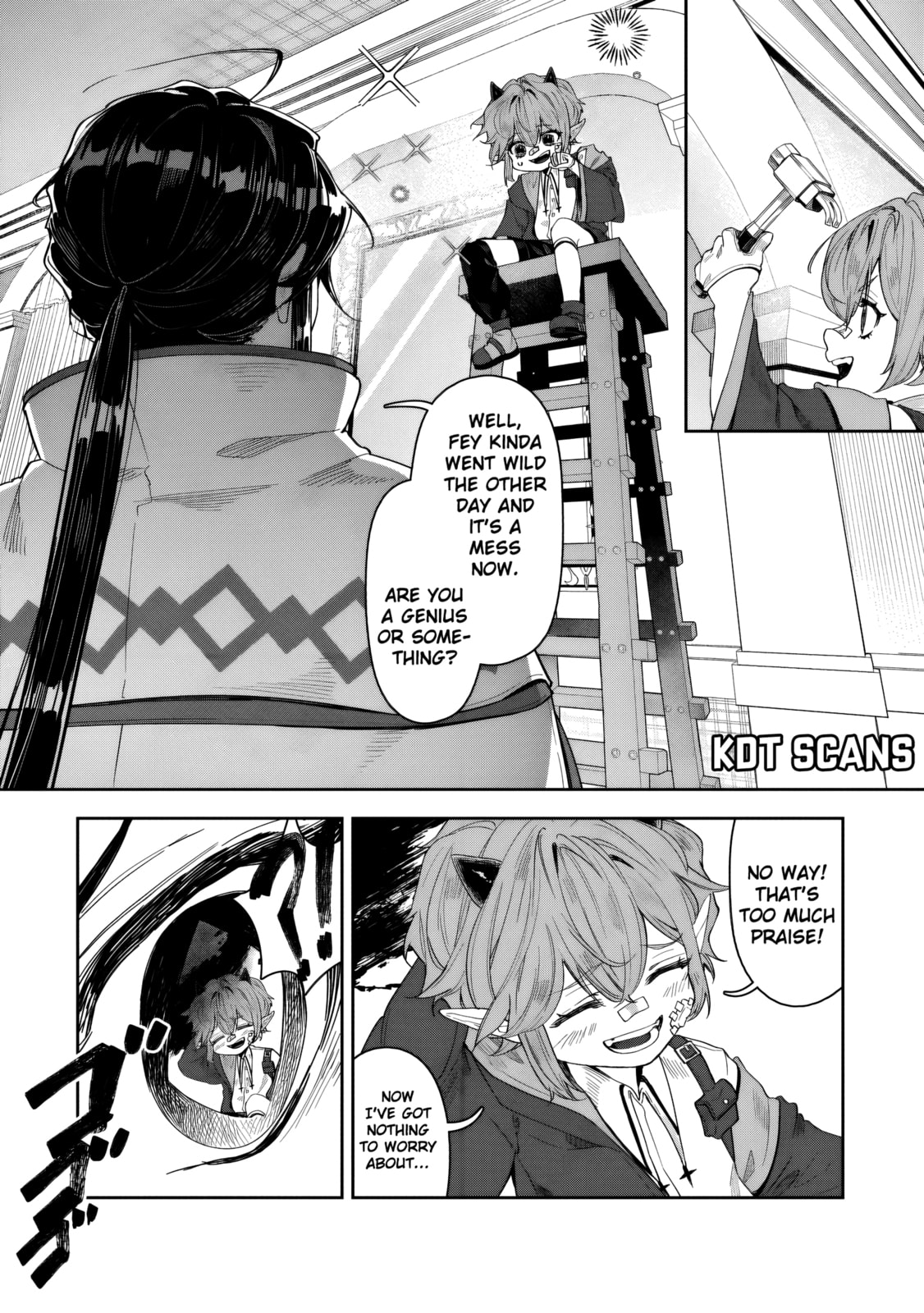Kuni ni Saikyo no Barrier wo Hattara Heiwa ni Narisugite Tsuiho Saremashita. Ore no Mahou ga Yaba Sugite, Bijo to Mazoku ni Kakomarete Nanda ga!? Chapter 12 page 25 - 