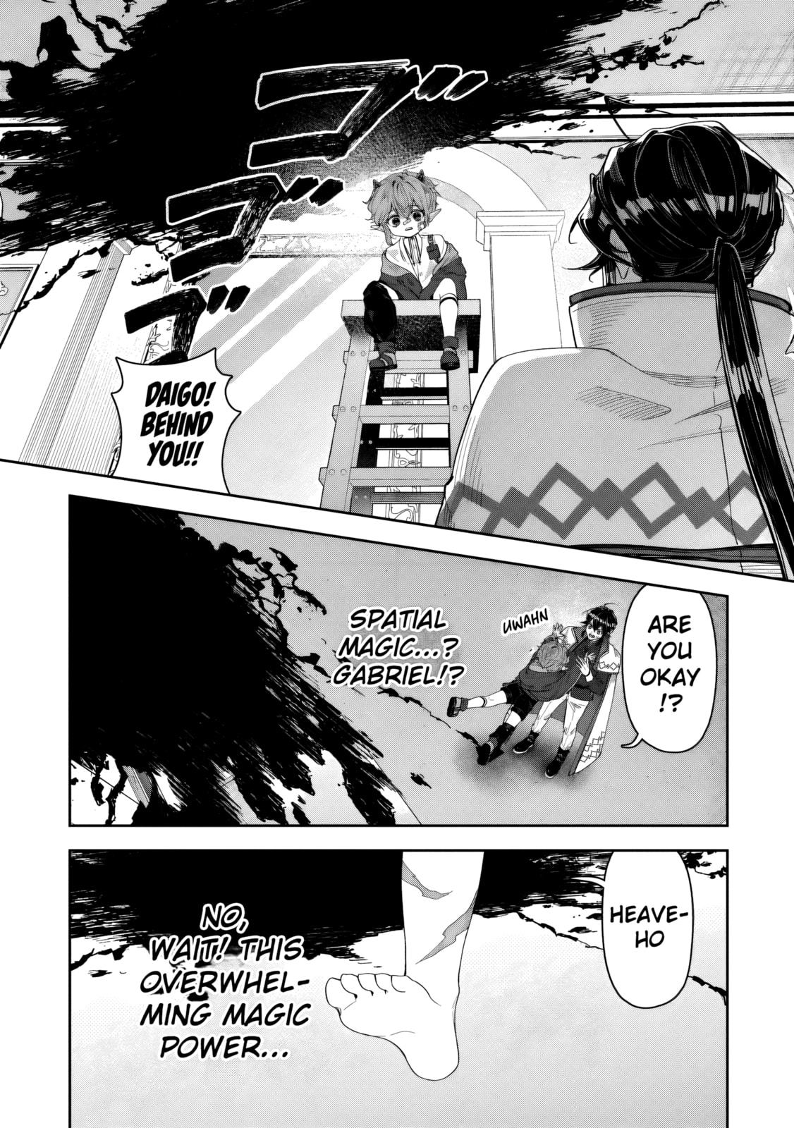 Kuni ni Saikyo no Barrier wo Hattara Heiwa ni Narisugite Tsuiho Saremashita. Ore no Mahou ga Yaba Sugite, Bijo to Mazoku ni Kakomarete Nanda ga!? Chapter 12 page 26 - 