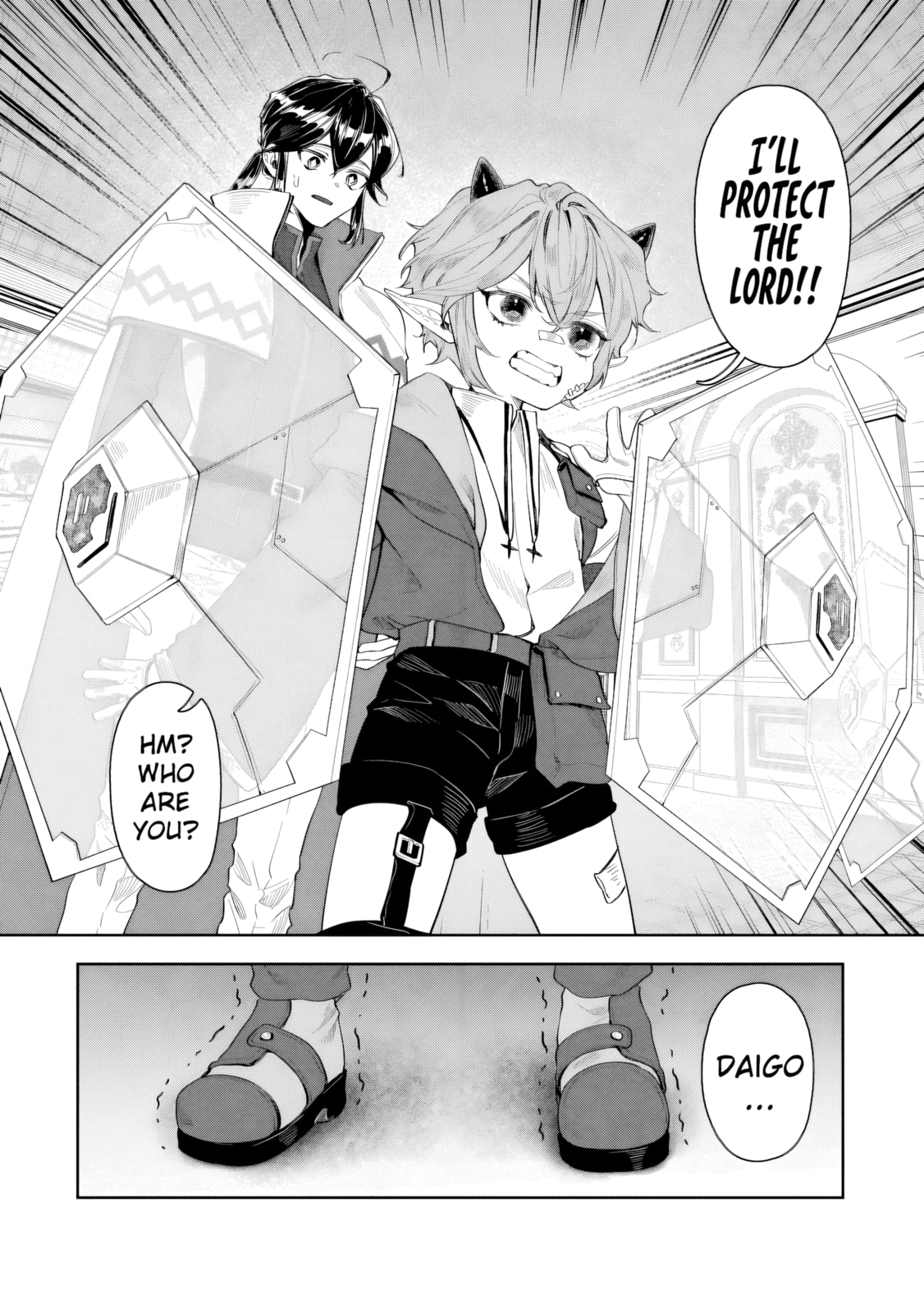 Kuni ni Saikyo no Barrier wo Hattara Heiwa ni Narisugite Tsuiho Saremashita. Ore no Mahou ga Yaba Sugite, Bijo to Mazoku ni Kakomarete Nanda ga!? Chapter 12 page 36 - 