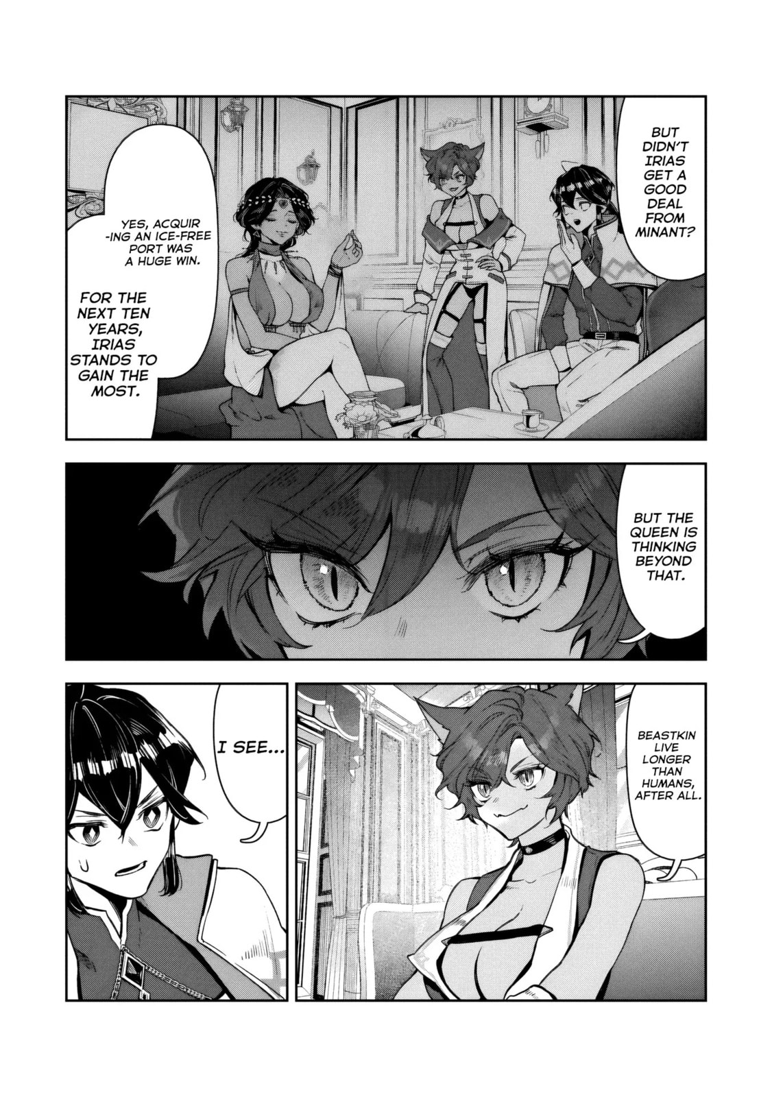 Kuni ni Saikyo no Barrier wo Hattara Heiwa ni Narisugite Tsuiho Saremashita. Ore no Mahou ga Yaba Sugite, Bijo to Mazoku ni Kakomarete Nanda ga!? Chapter 13 page 13 - 