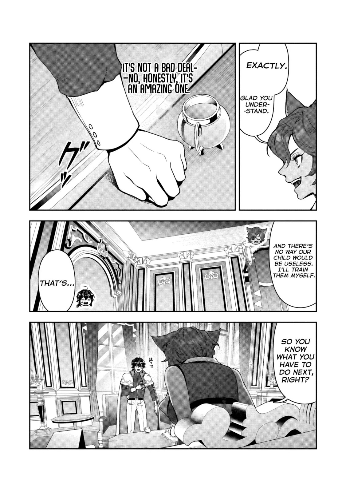 Kuni ni Saikyo no Barrier wo Hattara Heiwa ni Narisugite Tsuiho Saremashita. Ore no Mahou ga Yaba Sugite, Bijo to Mazoku ni Kakomarete Nanda ga!? Chapter 13 page 18 - 