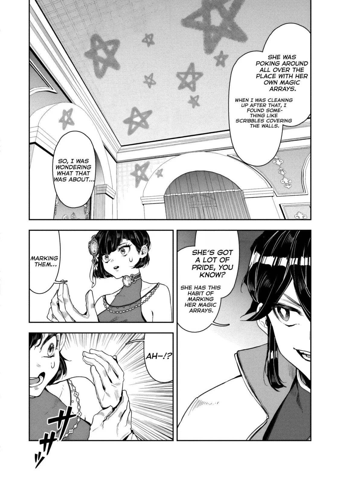 Kuni ni Saikyo no Barrier wo Hattara Heiwa ni Narisugite Tsuiho Saremashita. Ore no Mahou ga Yaba Sugite, Bijo to Mazoku ni Kakomarete Nanda ga!? Chapter 13 page 27 - 