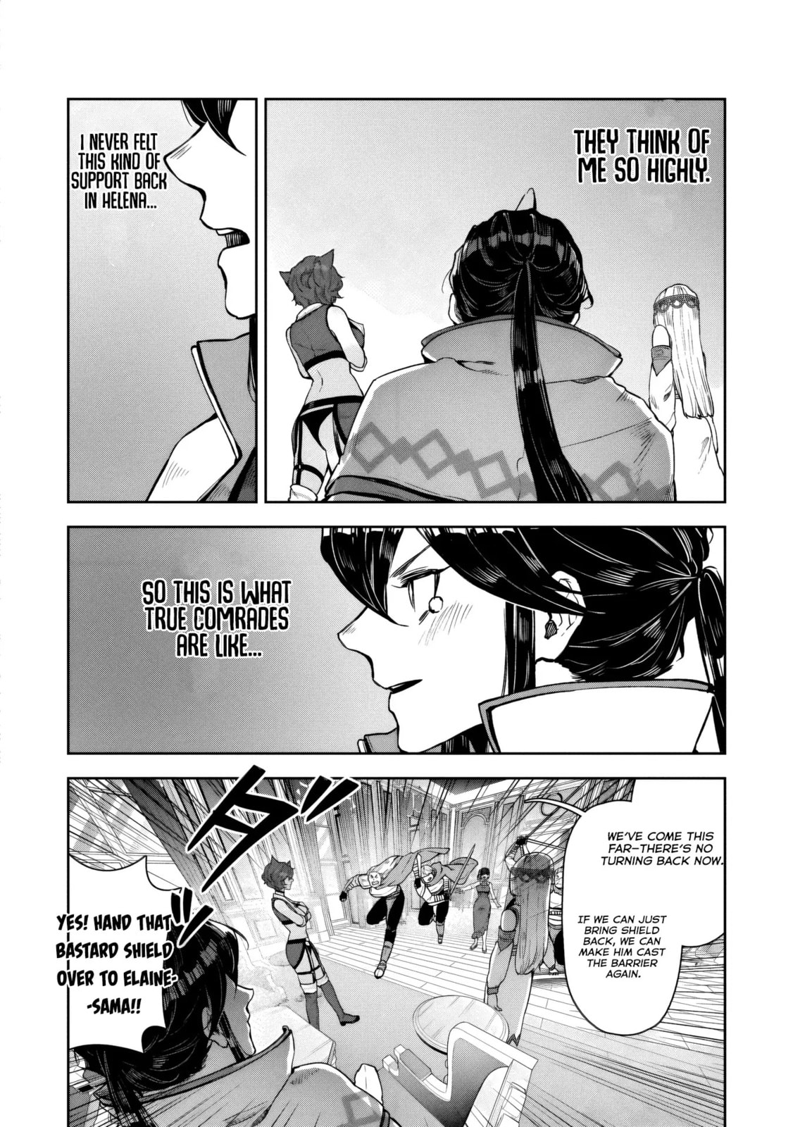 Kuni ni Saikyo no Barrier wo Hattara Heiwa ni Narisugite Tsuiho Saremashita. Ore no Mahou ga Yaba Sugite, Bijo to Mazoku ni Kakomarete Nanda ga!? Chapter 13 page 31 - 