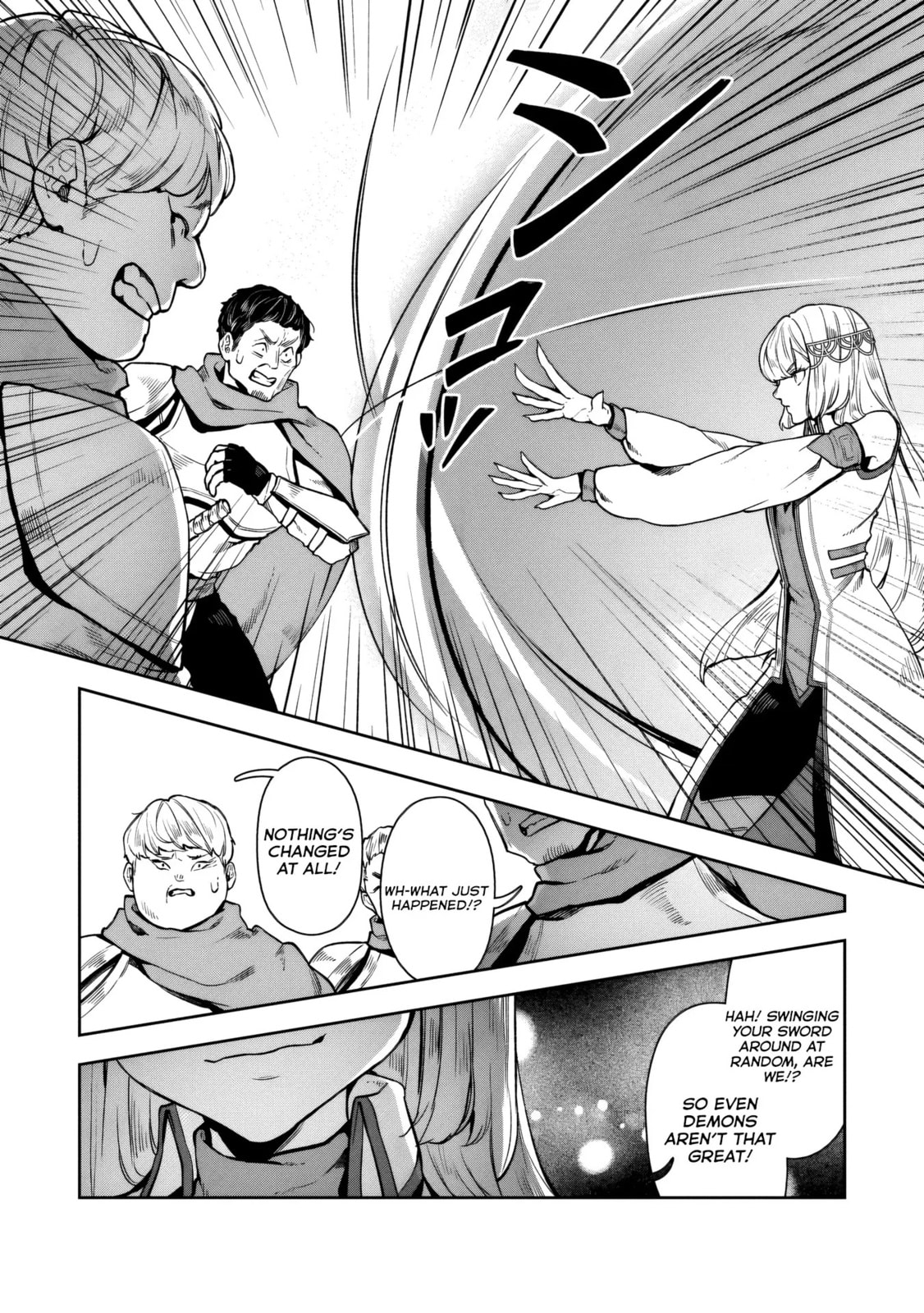 Kuni ni Saikyo no Barrier wo Hattara Heiwa ni Narisugite Tsuiho Saremashita. Ore no Mahou ga Yaba Sugite, Bijo to Mazoku ni Kakomarete Nanda ga!? Chapter 13 page 32 - 