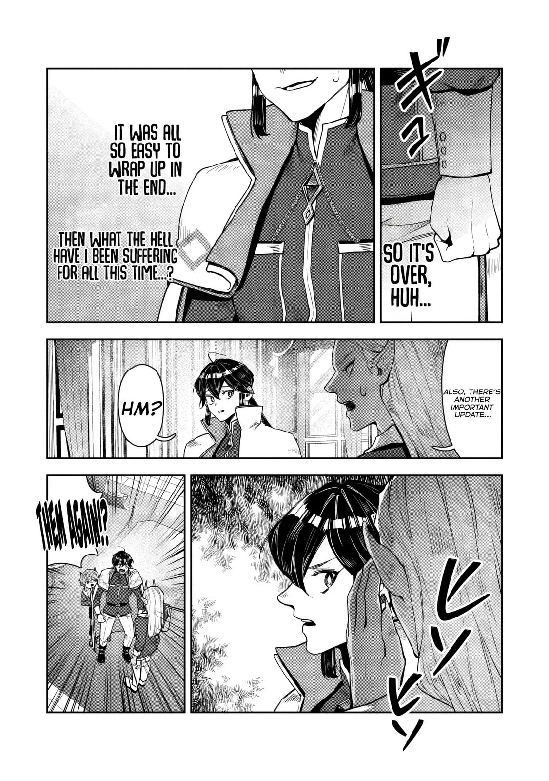 Kuni ni Saikyo no Barrier wo Hattara Heiwa ni Narisugite Tsuiho Saremashita. Ore no Mahou ga Yaba Sugite, Bijo to Mazoku ni Kakomarete Nanda ga!? Chapter 13 page 37 - 