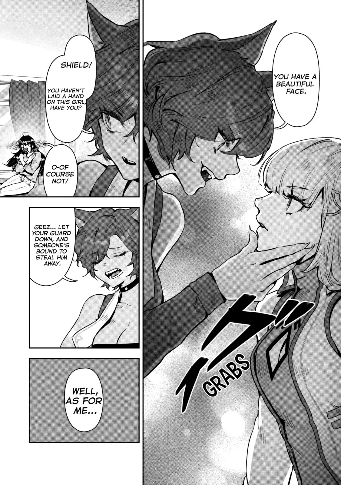 Kuni ni Saikyo no Barrier wo Hattara Heiwa ni Narisugite Tsuiho Saremashita. Ore no Mahou ga Yaba Sugite, Bijo to Mazoku ni Kakomarete Nanda ga!? Chapter 13 page 6 - 