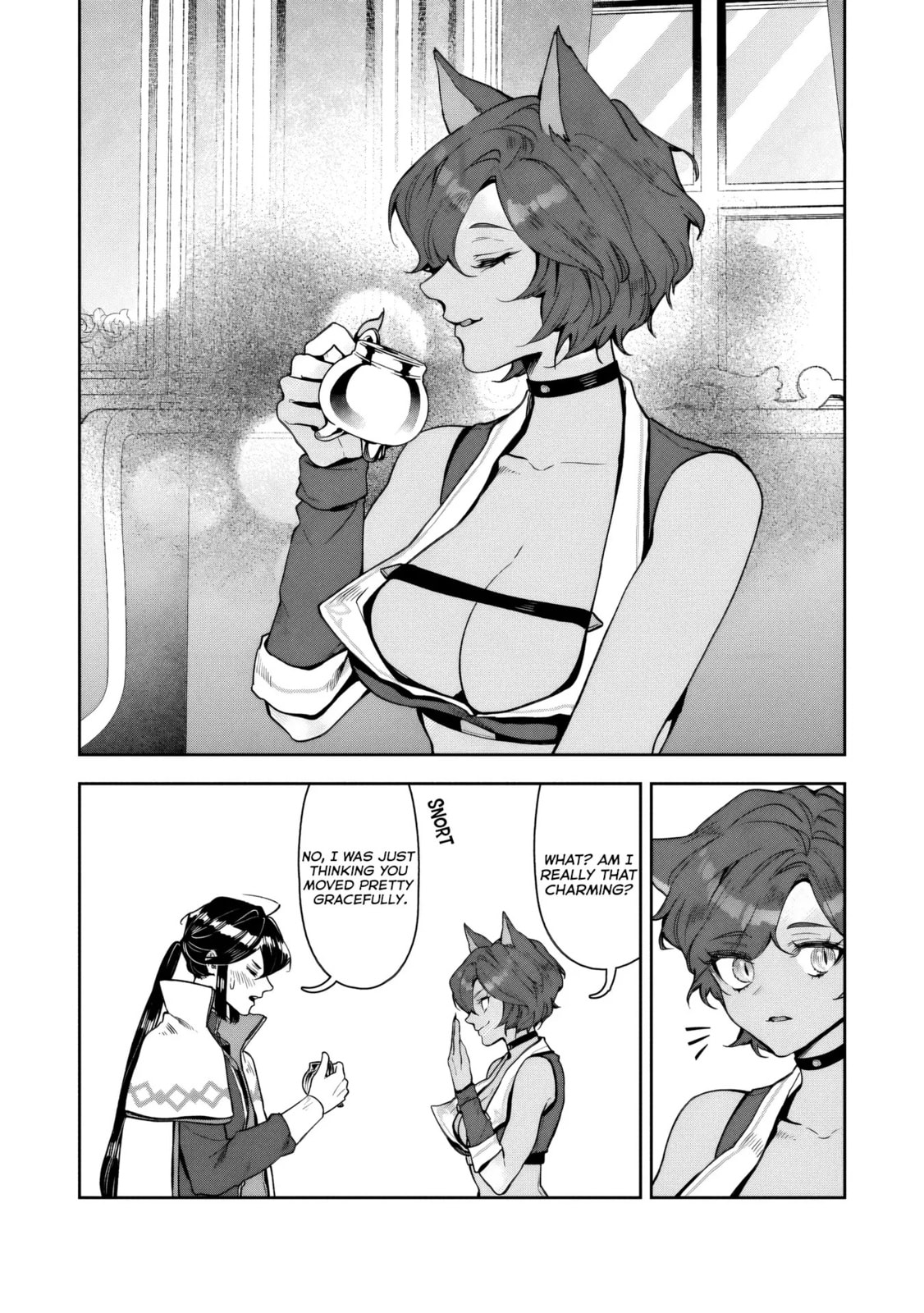 Kuni ni Saikyo no Barrier wo Hattara Heiwa ni Narisugite Tsuiho Saremashita. Ore no Mahou ga Yaba Sugite, Bijo to Mazoku ni Kakomarete Nanda ga!? Chapter 13 page 9 - 