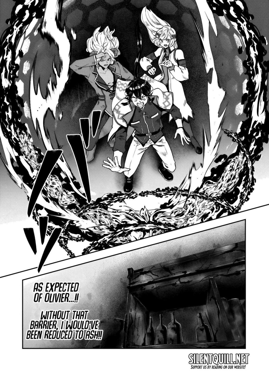 Kuni ni Saikyo no Barrier wo Hattara Heiwa ni Narisugite Tsuiho Saremashita. Ore no Mahou ga Yaba Sugite, Bijo to Mazoku ni Kakomarete Nanda ga!? Chapter 14 page 11 - 