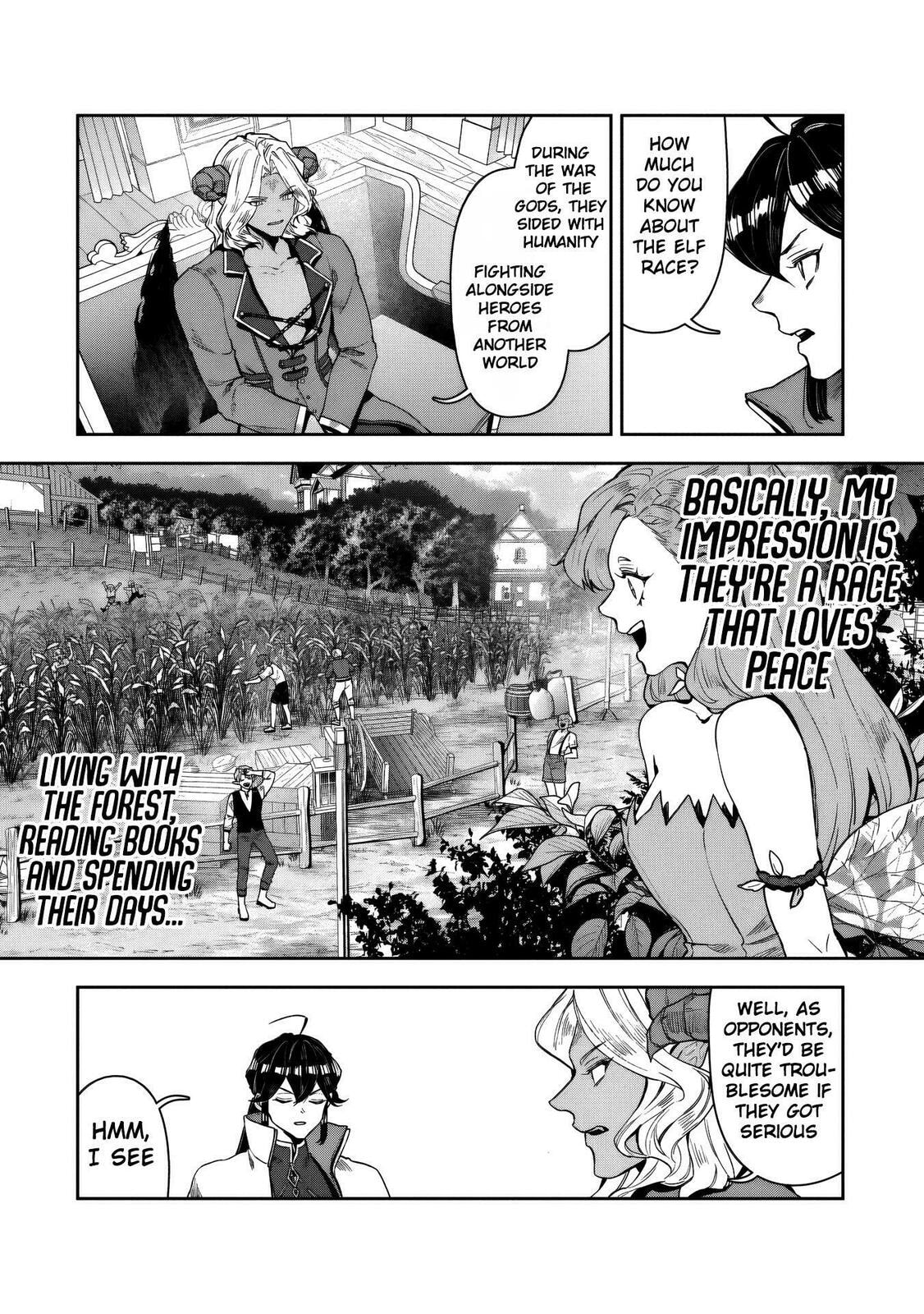 Kuni ni Saikyo no Barrier wo Hattara Heiwa ni Narisugite Tsuiho Saremashita. Ore no Mahou ga Yaba Sugite, Bijo to Mazoku ni Kakomarete Nanda ga!? Chapter 14 page 3 - 