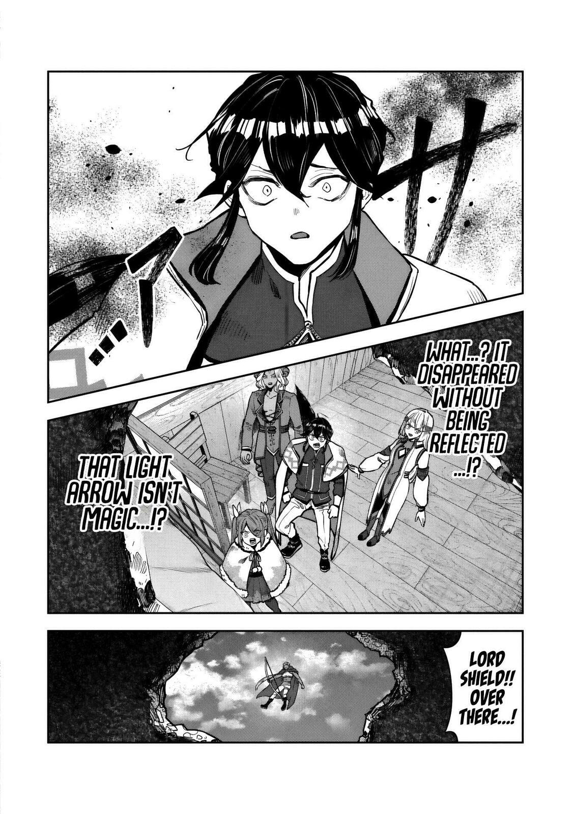Kuni ni Saikyo no Barrier wo Hattara Heiwa ni Narisugite Tsuiho Saremashita. Ore no Mahou ga Yaba Sugite, Bijo to Mazoku ni Kakomarete Nanda ga!? Chapter 14 page 22 - 