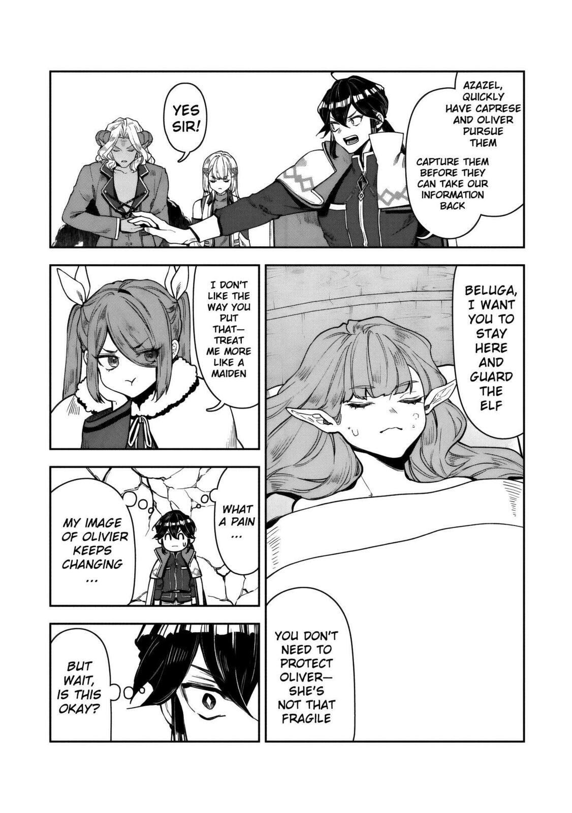 Kuni ni Saikyo no Barrier wo Hattara Heiwa ni Narisugite Tsuiho Saremashita. Ore no Mahou ga Yaba Sugite, Bijo to Mazoku ni Kakomarete Nanda ga!? Chapter 14 page 25 - 