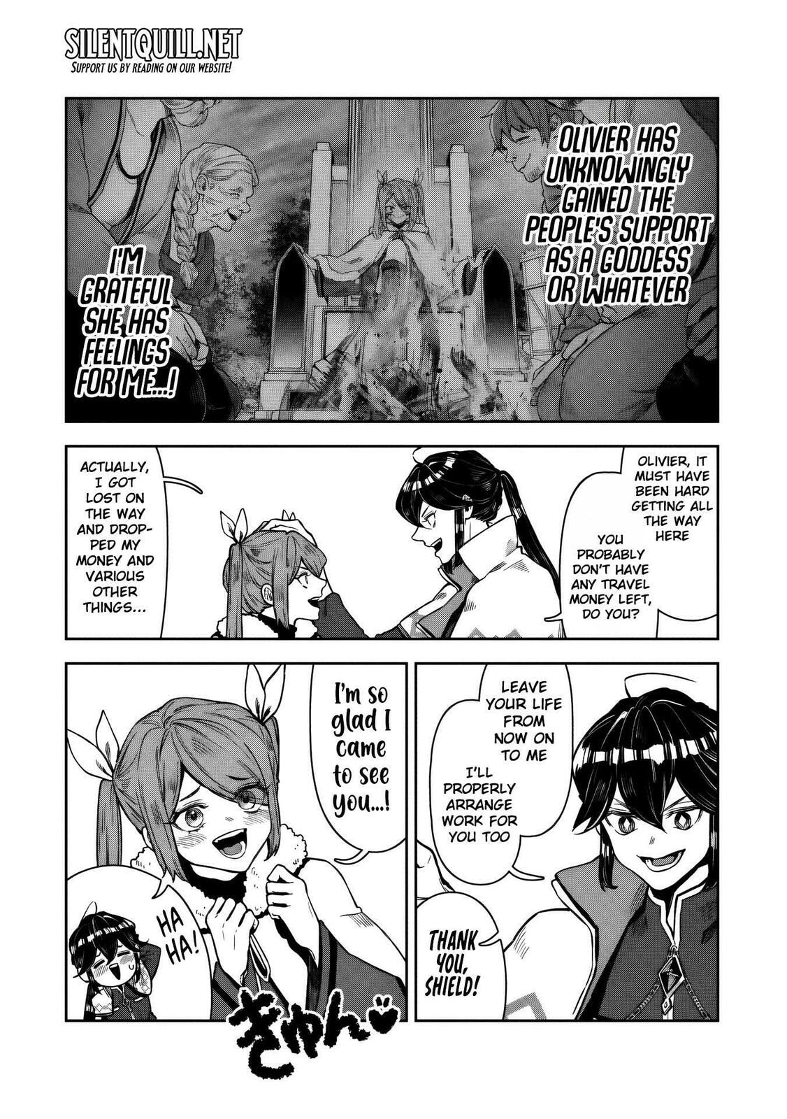 Kuni ni Saikyo no Barrier wo Hattara Heiwa ni Narisugite Tsuiho Saremashita. Ore no Mahou ga Yaba Sugite, Bijo to Mazoku ni Kakomarete Nanda ga!? Chapter 14 page 26 - 