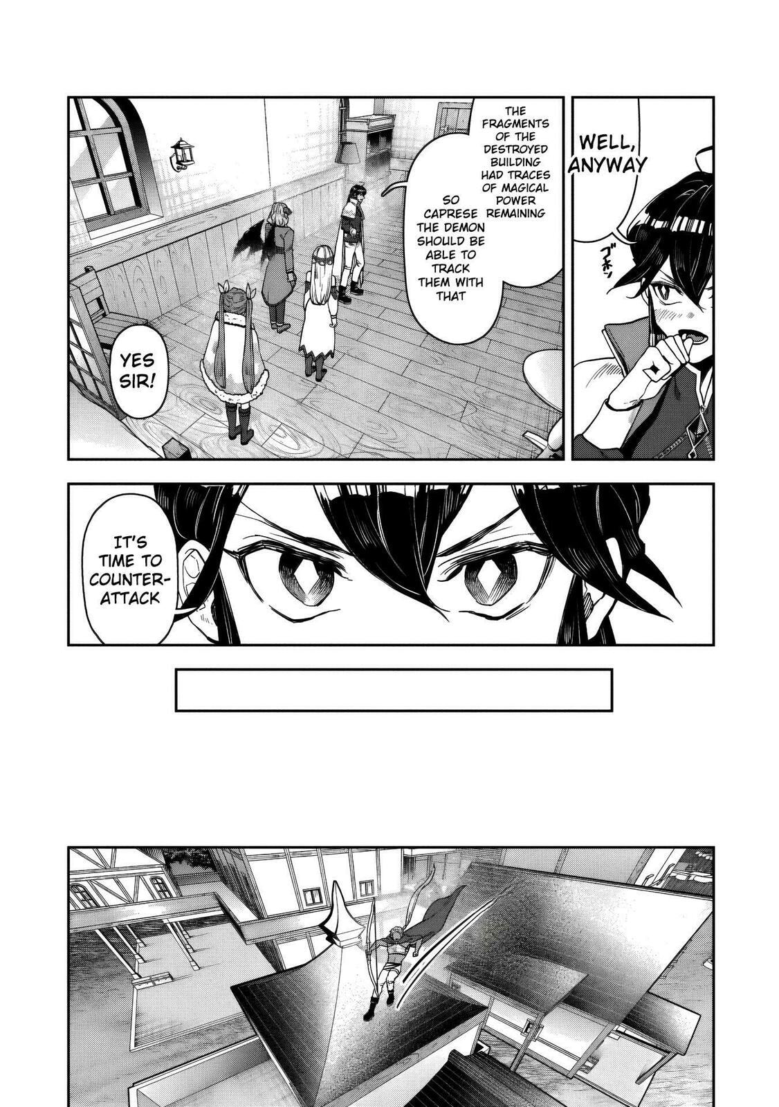 Kuni ni Saikyo no Barrier wo Hattara Heiwa ni Narisugite Tsuiho Saremashita. Ore no Mahou ga Yaba Sugite, Bijo to Mazoku ni Kakomarete Nanda ga!? Chapter 14 page 27 - 