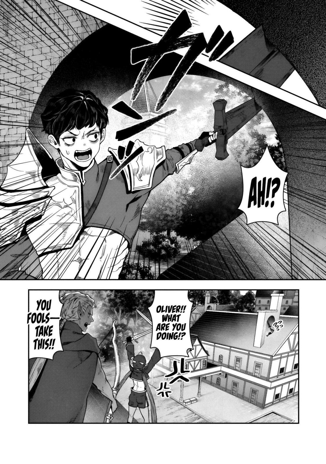 Kuni ni Saikyo no Barrier wo Hattara Heiwa ni Narisugite Tsuiho Saremashita. Ore no Mahou ga Yaba Sugite, Bijo to Mazoku ni Kakomarete Nanda ga!? Chapter 14 page 33 - 