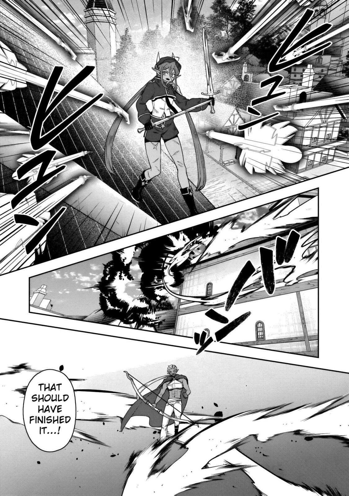 Kuni ni Saikyo no Barrier wo Hattara Heiwa ni Narisugite Tsuiho Saremashita. Ore no Mahou ga Yaba Sugite, Bijo to Mazoku ni Kakomarete Nanda ga!? Chapter 14 page 34 - 