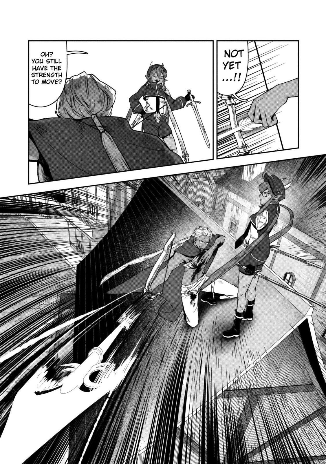 Kuni ni Saikyo no Barrier wo Hattara Heiwa ni Narisugite Tsuiho Saremashita. Ore no Mahou ga Yaba Sugite, Bijo to Mazoku ni Kakomarete Nanda ga!? Chapter 14 page 37 - 