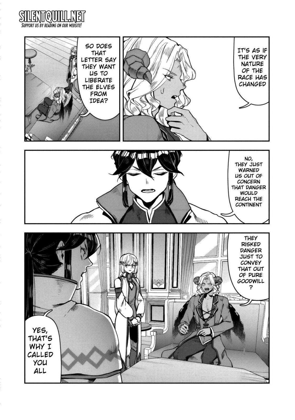 Kuni ni Saikyo no Barrier wo Hattara Heiwa ni Narisugite Tsuiho Saremashita. Ore no Mahou ga Yaba Sugite, Bijo to Mazoku ni Kakomarete Nanda ga!? Chapter 14 page 5 - 