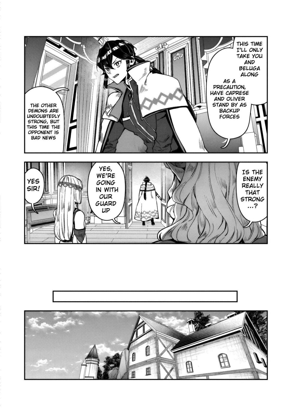 Kuni ni Saikyo no Barrier wo Hattara Heiwa ni Narisugite Tsuiho Saremashita. Ore no Mahou ga Yaba Sugite, Bijo to Mazoku ni Kakomarete Nanda ga!? Chapter 14 page 7 - 