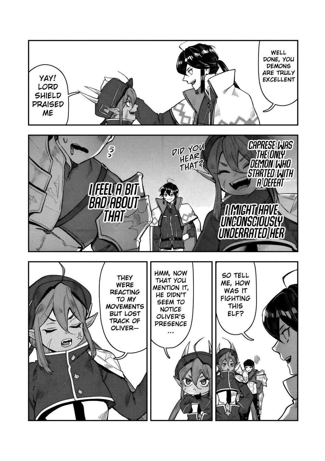 Kuni ni Saikyo no Barrier wo Hattara Heiwa ni Narisugite Tsuiho Saremashita. Ore no Mahou ga Yaba Sugite, Bijo to Mazoku ni Kakomarete Nanda ga!? Chapter 15 page 12 - 