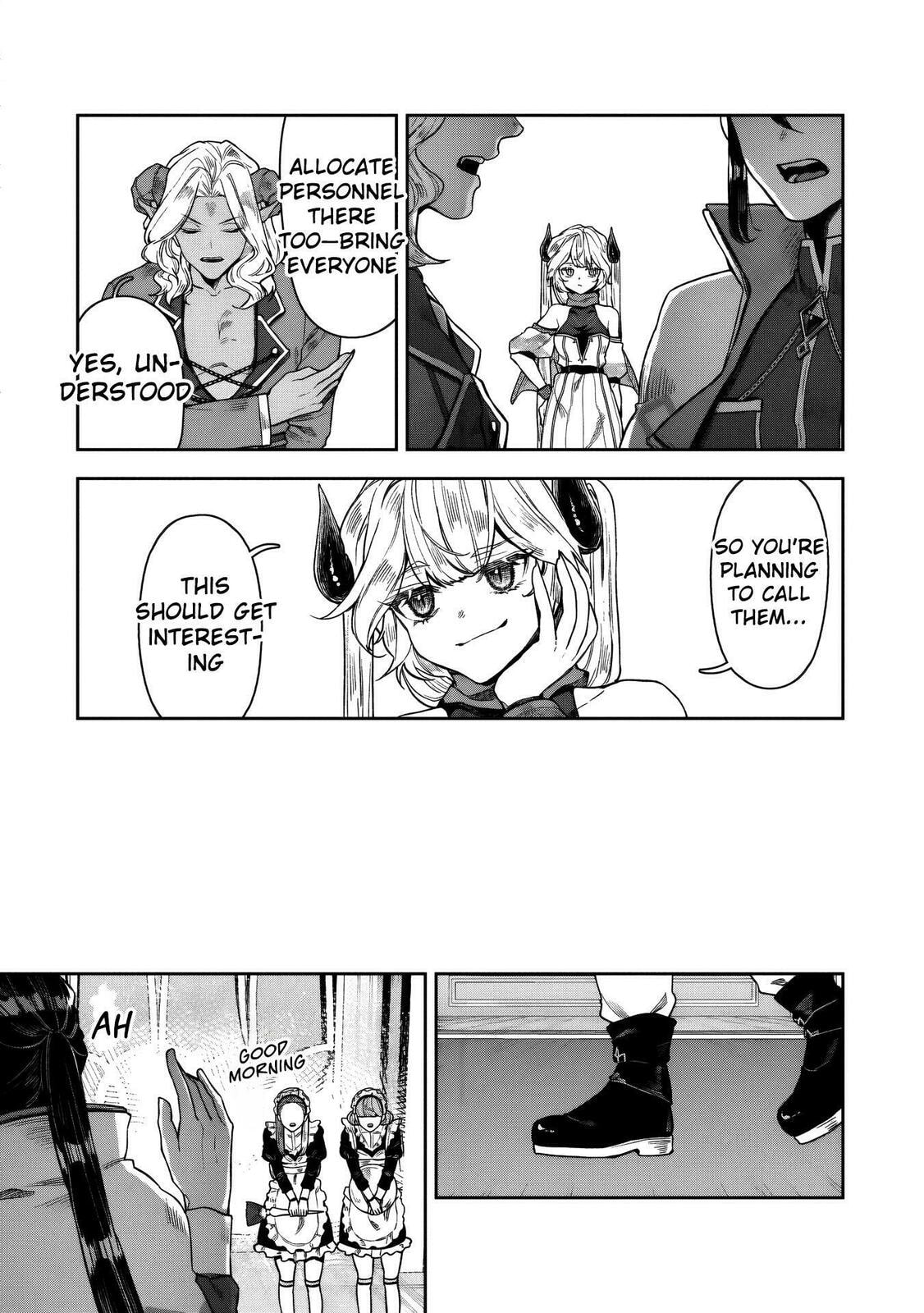 Kuni ni Saikyo no Barrier wo Hattara Heiwa ni Narisugite Tsuiho Saremashita. Ore no Mahou ga Yaba Sugite, Bijo to Mazoku ni Kakomarete Nanda ga!? Chapter 15 page 25 - 