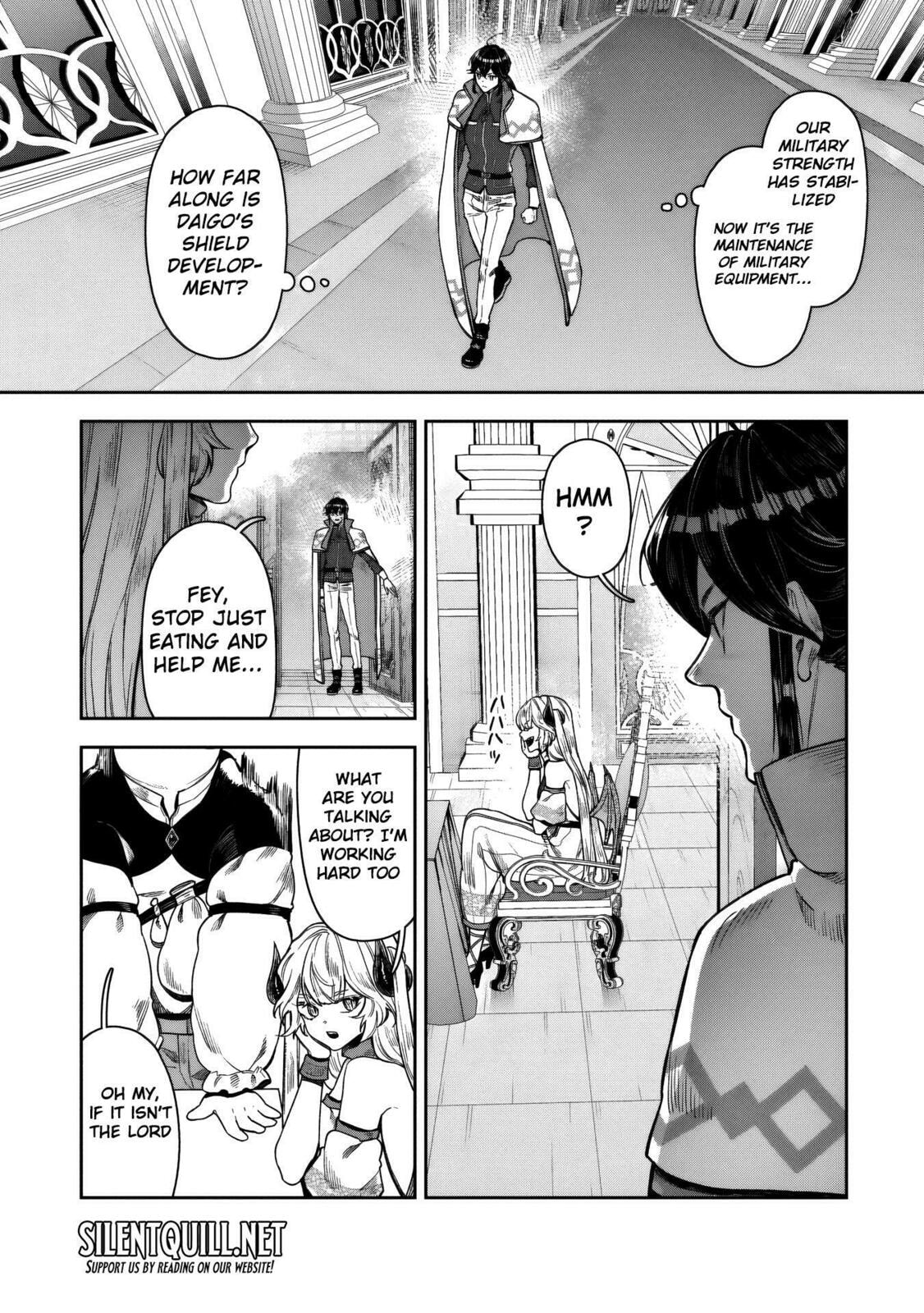 Kuni ni Saikyo no Barrier wo Hattara Heiwa ni Narisugite Tsuiho Saremashita. Ore no Mahou ga Yaba Sugite, Bijo to Mazoku ni Kakomarete Nanda ga!? Chapter 15 page 26 - 