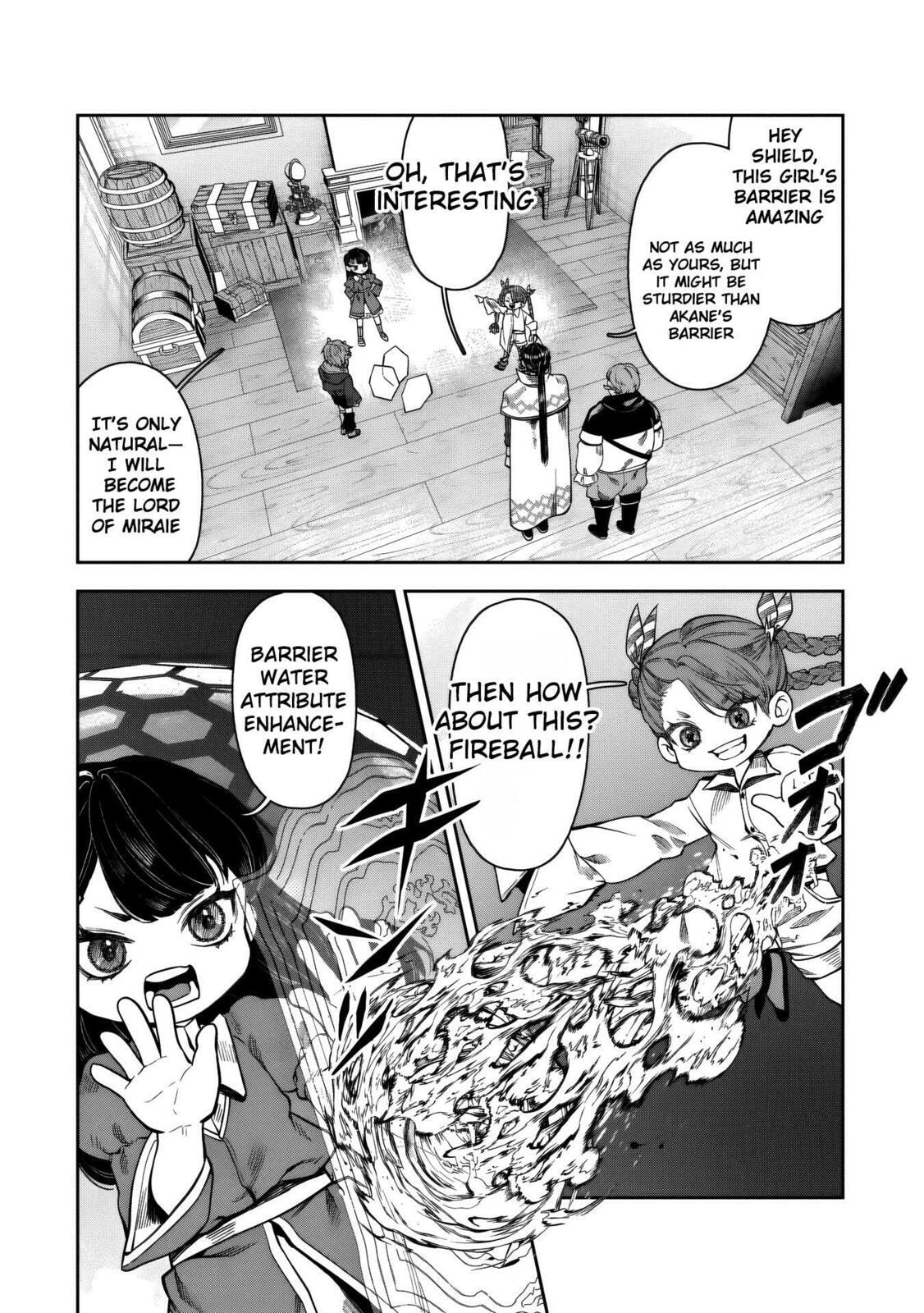 Kuni ni Saikyo no Barrier wo Hattara Heiwa ni Narisugite Tsuiho Saremashita. Ore no Mahou ga Yaba Sugite, Bijo to Mazoku ni Kakomarete Nanda ga!? Chapter 15 page 37 - 