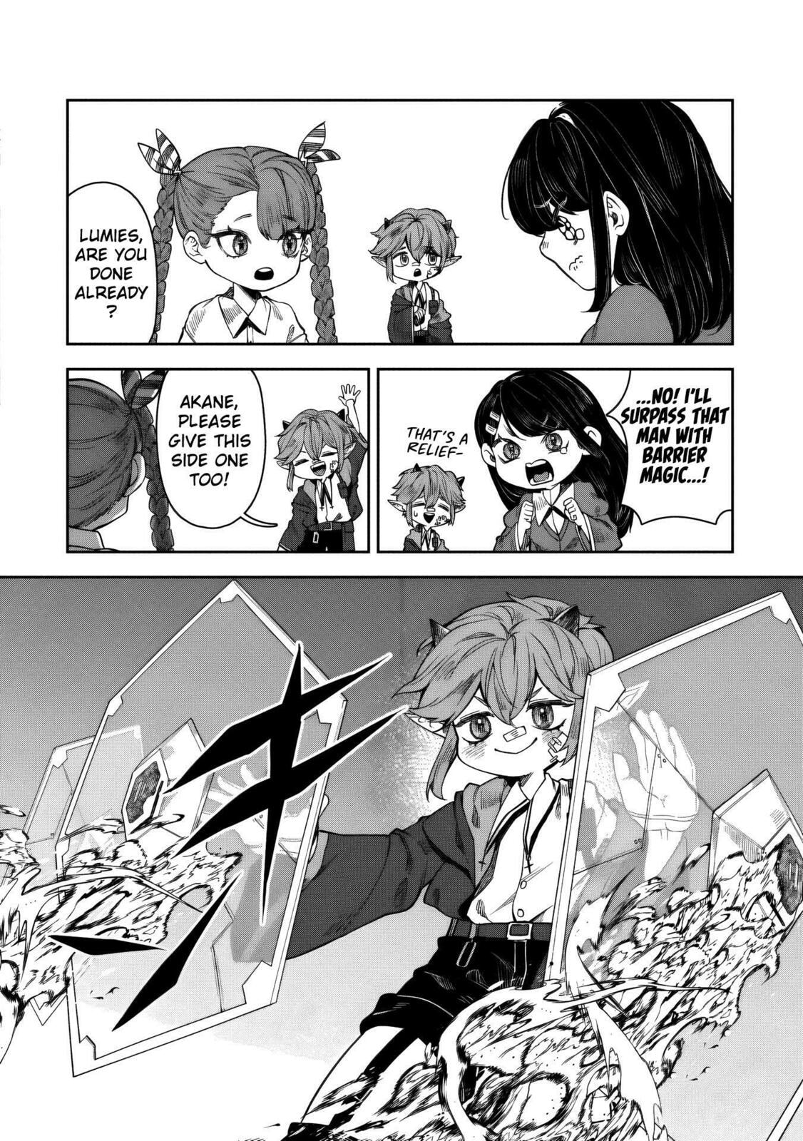 Kuni ni Saikyo no Barrier wo Hattara Heiwa ni Narisugite Tsuiho Saremashita. Ore no Mahou ga Yaba Sugite, Bijo to Mazoku ni Kakomarete Nanda ga!? Chapter 15 page 39 - 