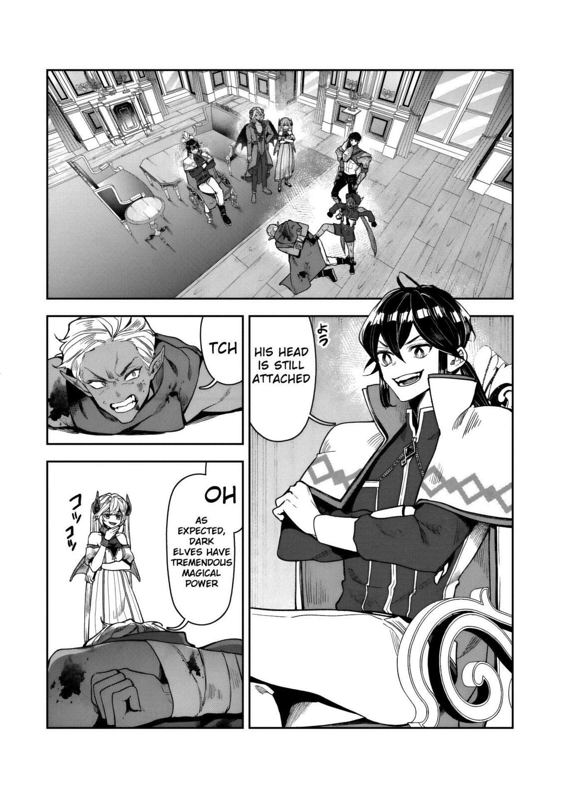 Kuni ni Saikyo no Barrier wo Hattara Heiwa ni Narisugite Tsuiho Saremashita. Ore no Mahou ga Yaba Sugite, Bijo to Mazoku ni Kakomarete Nanda ga!? Chapter 15 page 9 - 