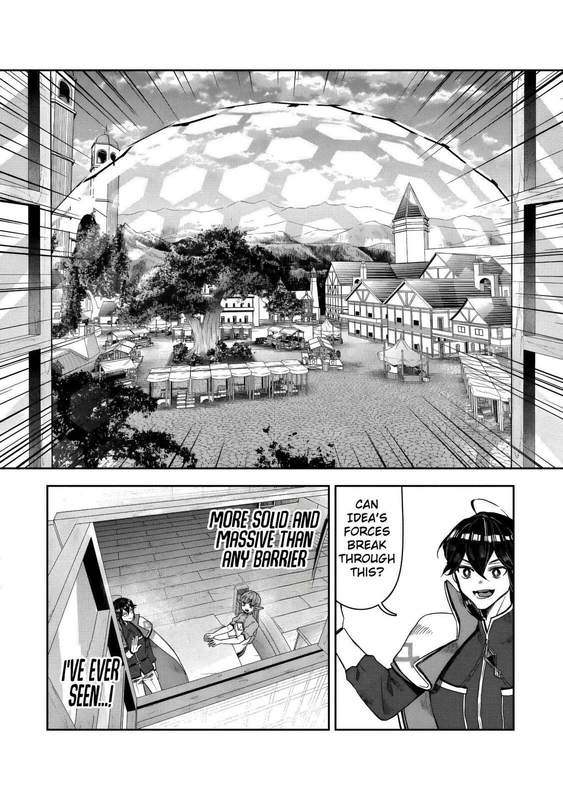 Kuni ni Saikyo no Barrier wo Hattara Heiwa ni Narisugite Tsuiho Saremashita. Ore no Mahou ga Yaba Sugite, Bijo to Mazoku ni Kakomarete Nanda ga!? Chapter 16 page 15 - 