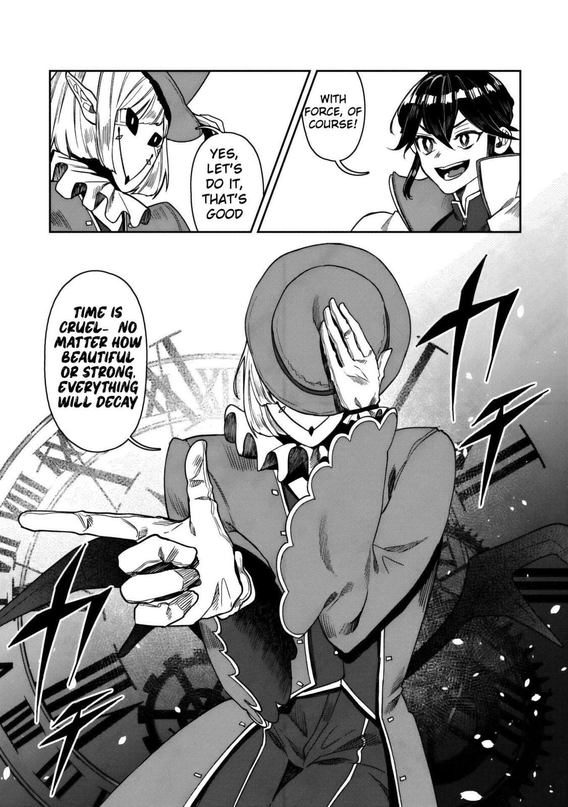 Kuni ni Saikyo no Barrier wo Hattara Heiwa ni Narisugite Tsuiho Saremashita. Ore no Mahou ga Yaba Sugite, Bijo to Mazoku ni Kakomarete Nanda ga!? Chapter 16 page 24 - 