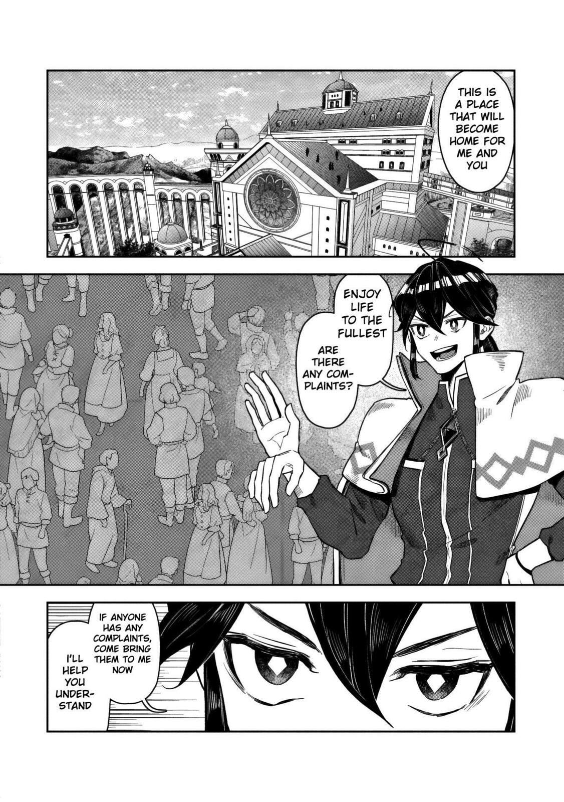 Kuni ni Saikyo no Barrier wo Hattara Heiwa ni Narisugite Tsuiho Saremashita. Ore no Mahou ga Yaba Sugite, Bijo to Mazoku ni Kakomarete Nanda ga!? Chapter 16 page 33 - 