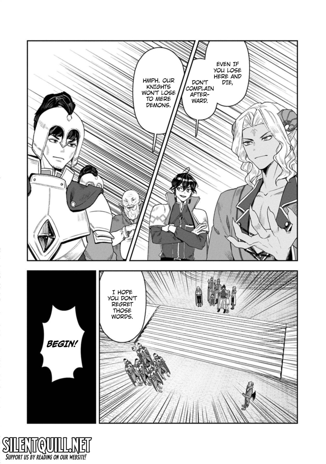 Kuni ni Saikyo no Barrier wo Hattara Heiwa ni Narisugite Tsuiho Saremashita. Ore no Mahou ga Yaba Sugite, Bijo to Mazoku ni Kakomarete Nanda ga!? Chapter 18 page 13 - 