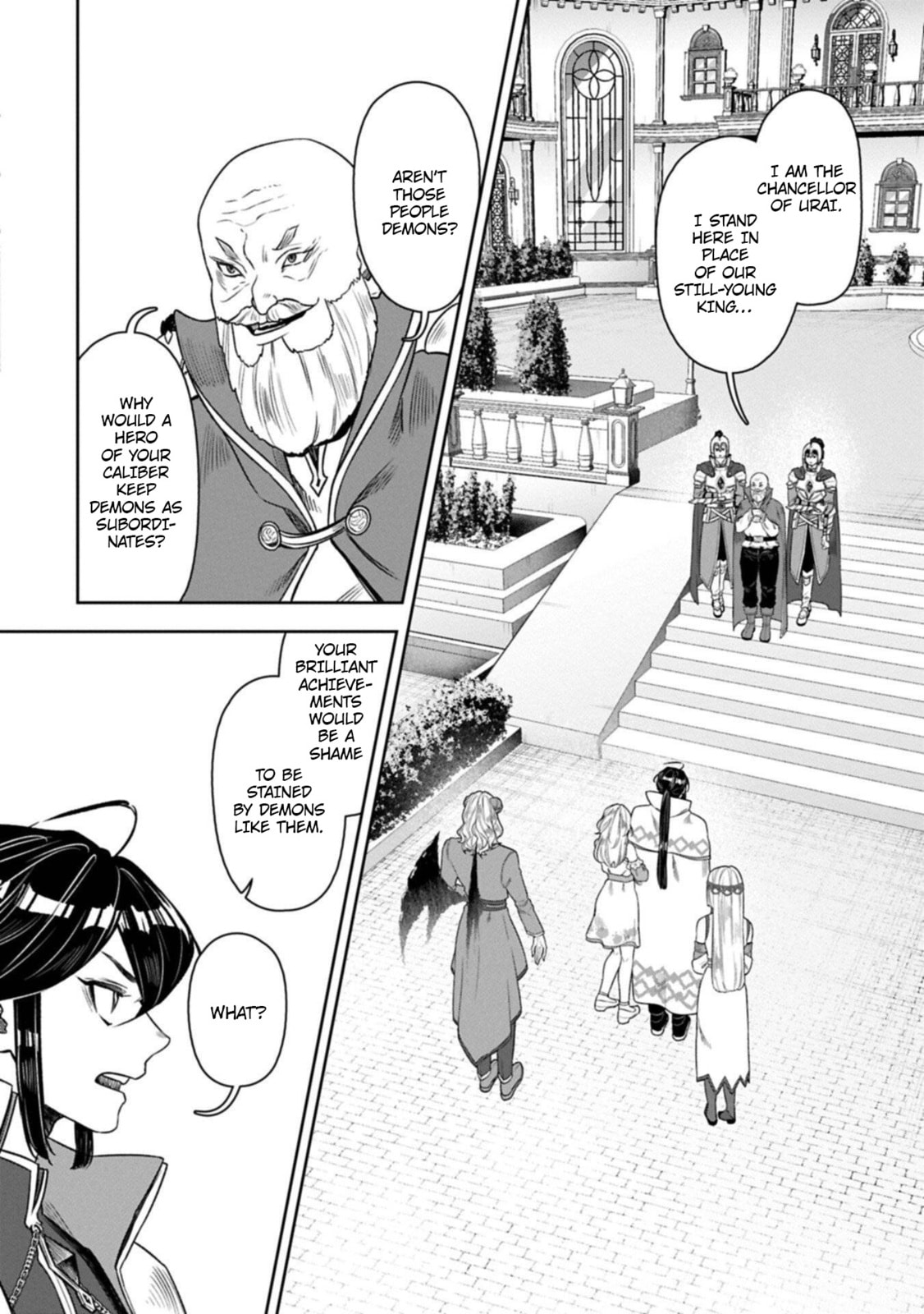 Kuni ni Saikyo no Barrier wo Hattara Heiwa ni Narisugite Tsuiho Saremashita. Ore no Mahou ga Yaba Sugite, Bijo to Mazoku ni Kakomarete Nanda ga!? Chapter 18 page 9 - 