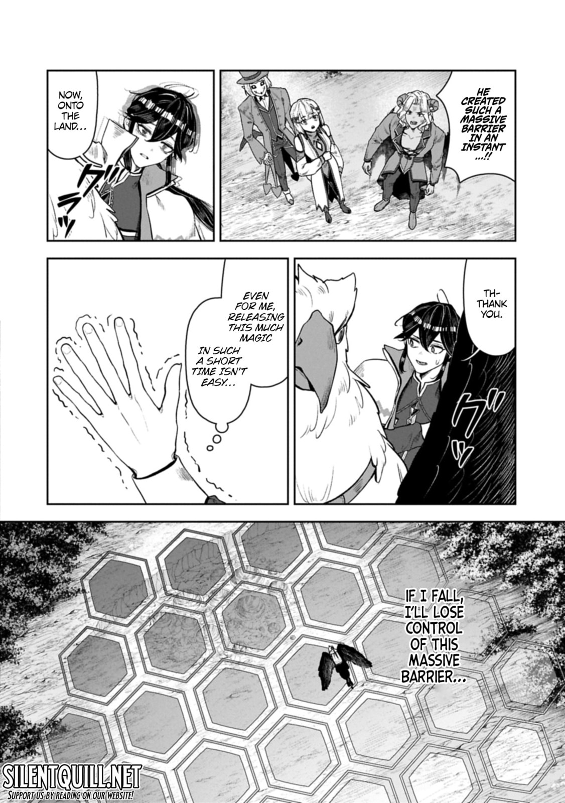Kuni ni Saikyo no Barrier wo Hattara Heiwa ni Narisugite Tsuiho Saremashita. Ore no Mahou ga Yaba Sugite, Bijo to Mazoku ni Kakomarete Nanda ga!? Chapter 19 page 9 - 