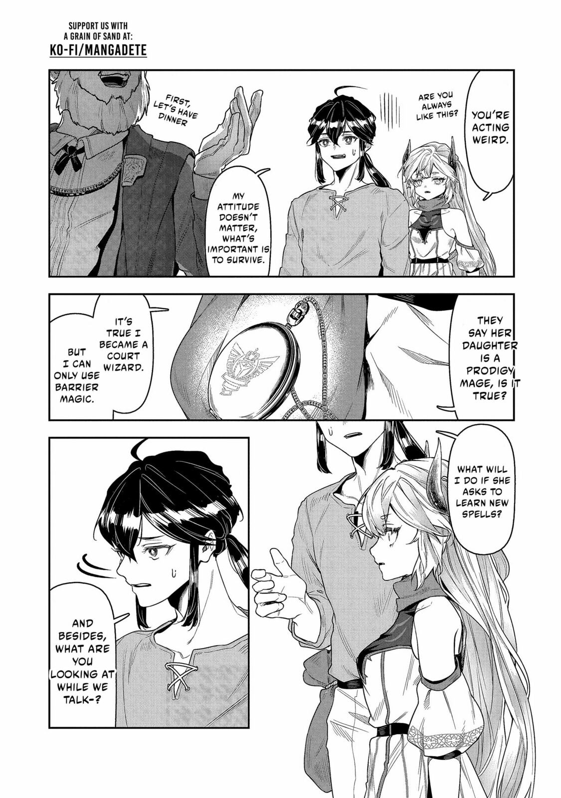 Kuni ni Saikyo no Barrier wo Hattara Heiwa ni Narisugite Tsuiho Saremashita. Ore no Mahou ga Yaba Sugite, Bijo to Mazoku ni Kakomarete Nanda ga!? Chapter 2 page 12 - 