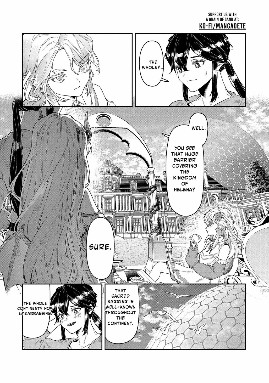 Kuni ni Saikyo no Barrier wo Hattara Heiwa ni Narisugite Tsuiho Saremashita. Ore no Mahou ga Yaba Sugite, Bijo to Mazoku ni Kakomarete Nanda ga!? Chapter 2 page 21 - 
