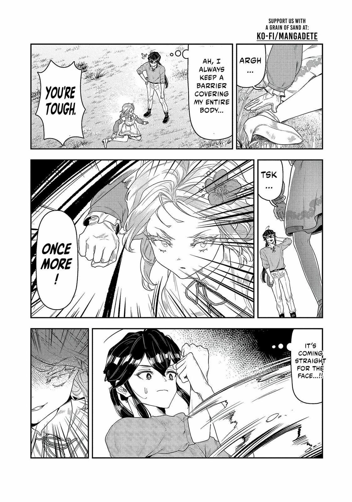 Kuni ni Saikyo no Barrier wo Hattara Heiwa ni Narisugite Tsuiho Saremashita. Ore no Mahou ga Yaba Sugite, Bijo to Mazoku ni Kakomarete Nanda ga!? Chapter 2 page 34 - 